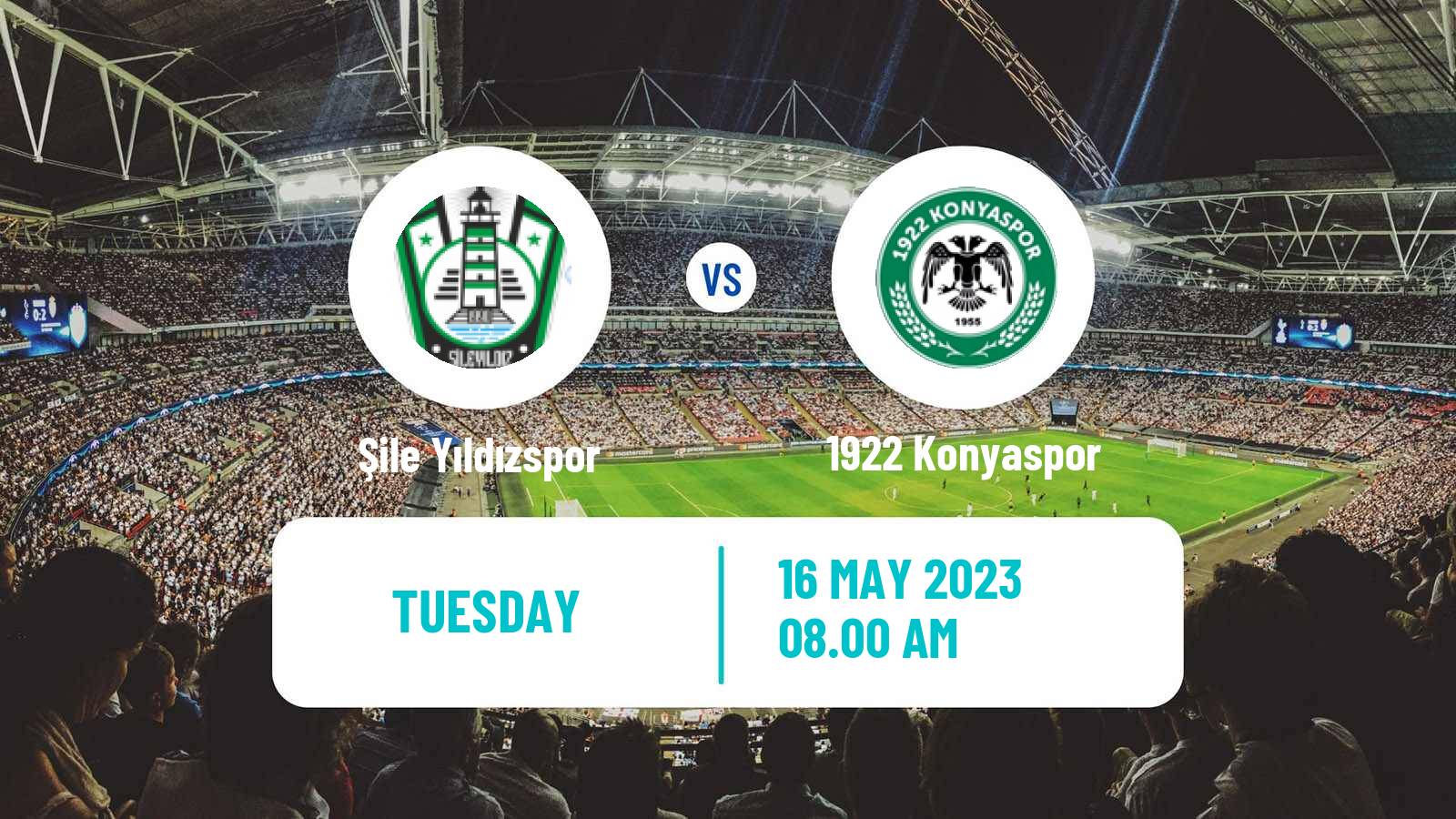Soccer Turkish 3 Lig Group 1 Şile Yıldızspor - 1922 Konyaspor