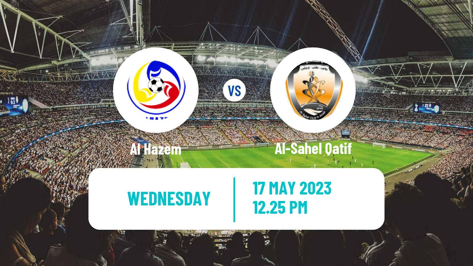 Football Saudi Division 1 Al Hazem - Al-Sahel Qatif