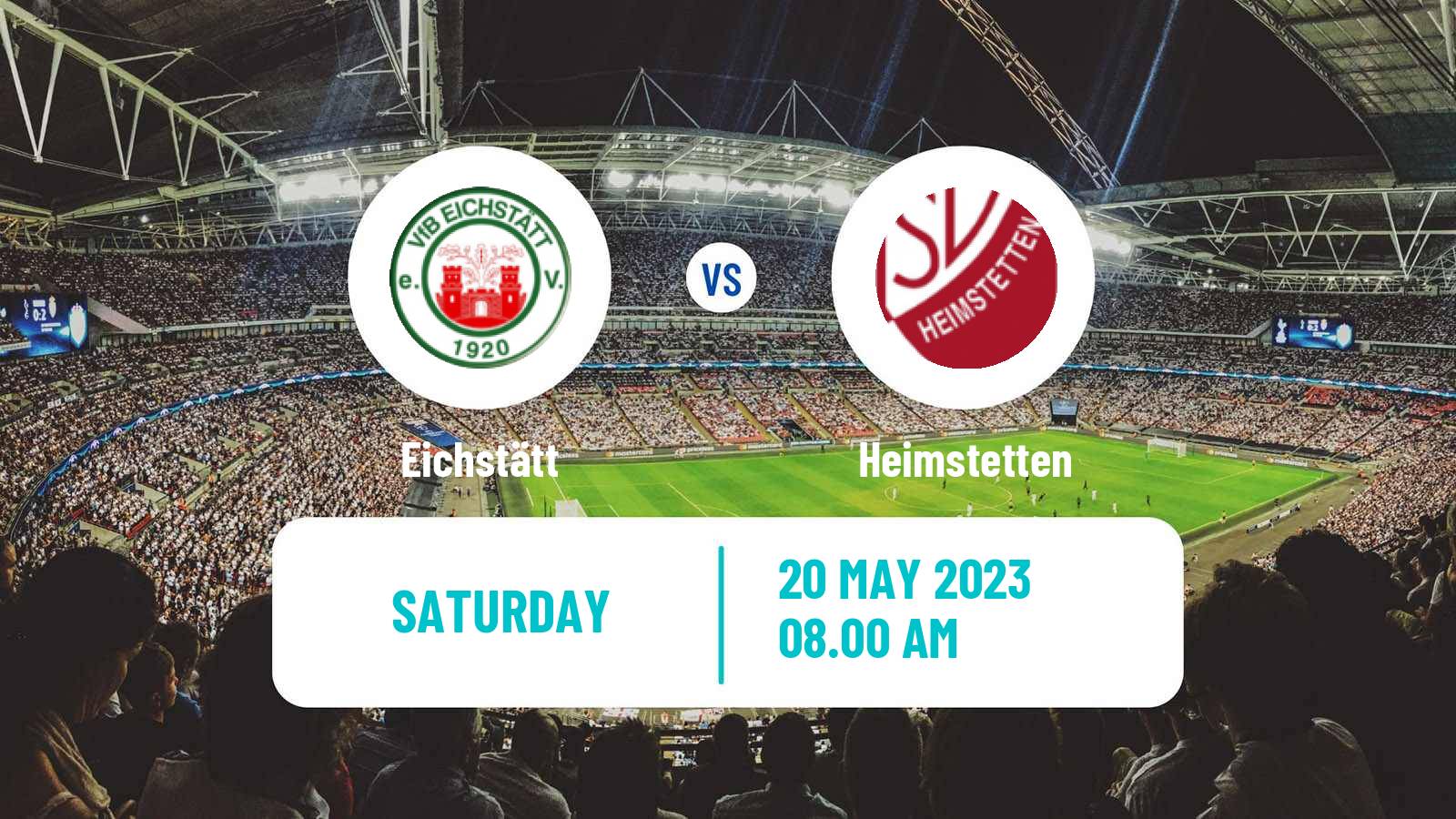 Soccer German Regionalliga Bayern Eichstätt - Heimstetten
