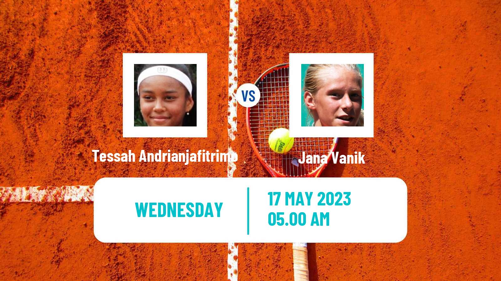 Tennis ITF W25 Feld Am See Women Tessah Andrianjafitrimo - Jana Vanik