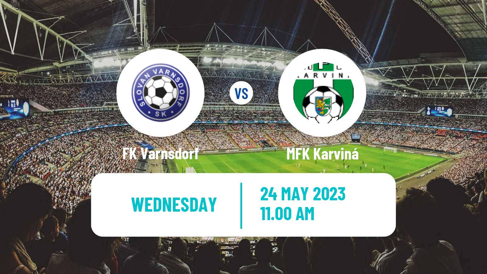 Soccer Czech Division 2 Varnsdorf - Karviná