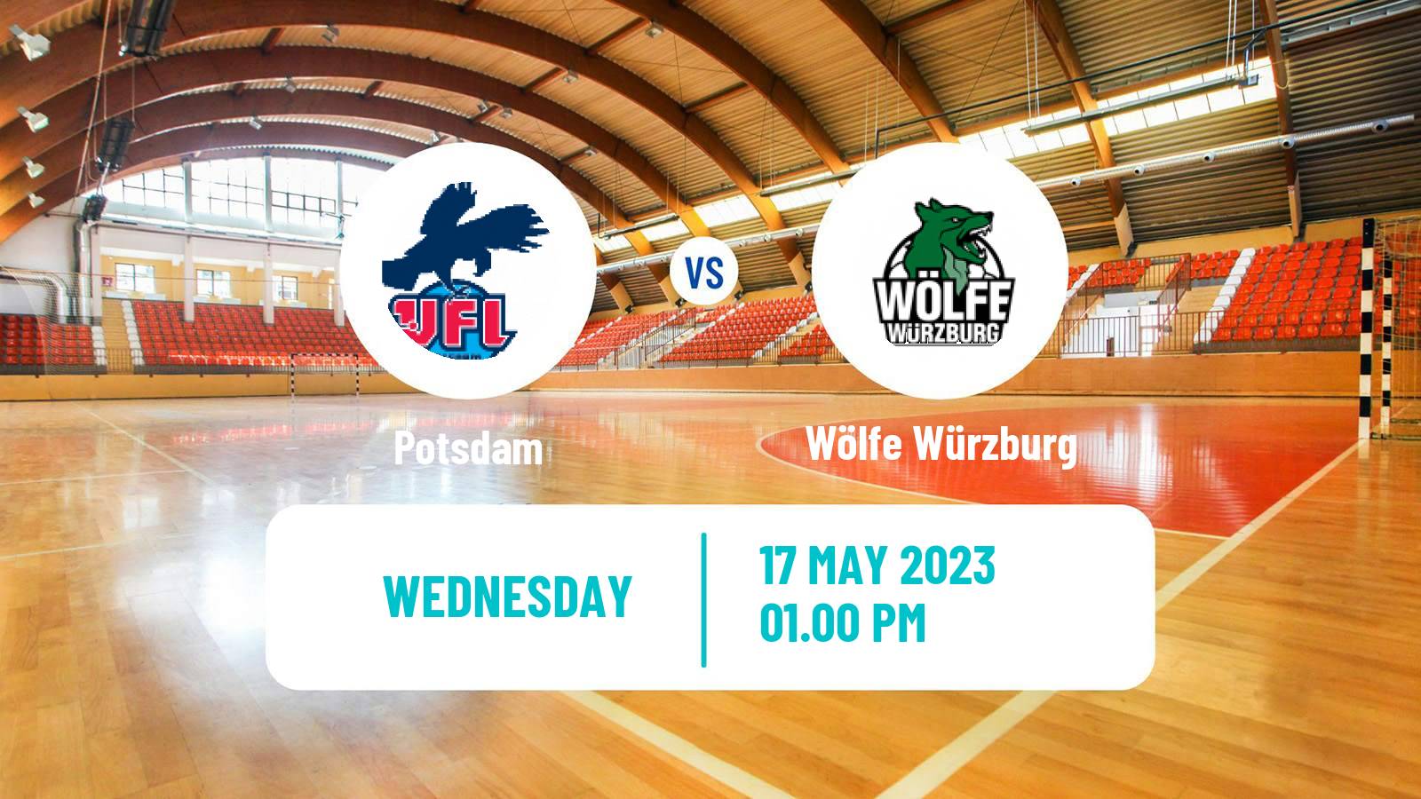 Handball German 2 Bundesliga Handball Potsdam - Wölfe Würzburg