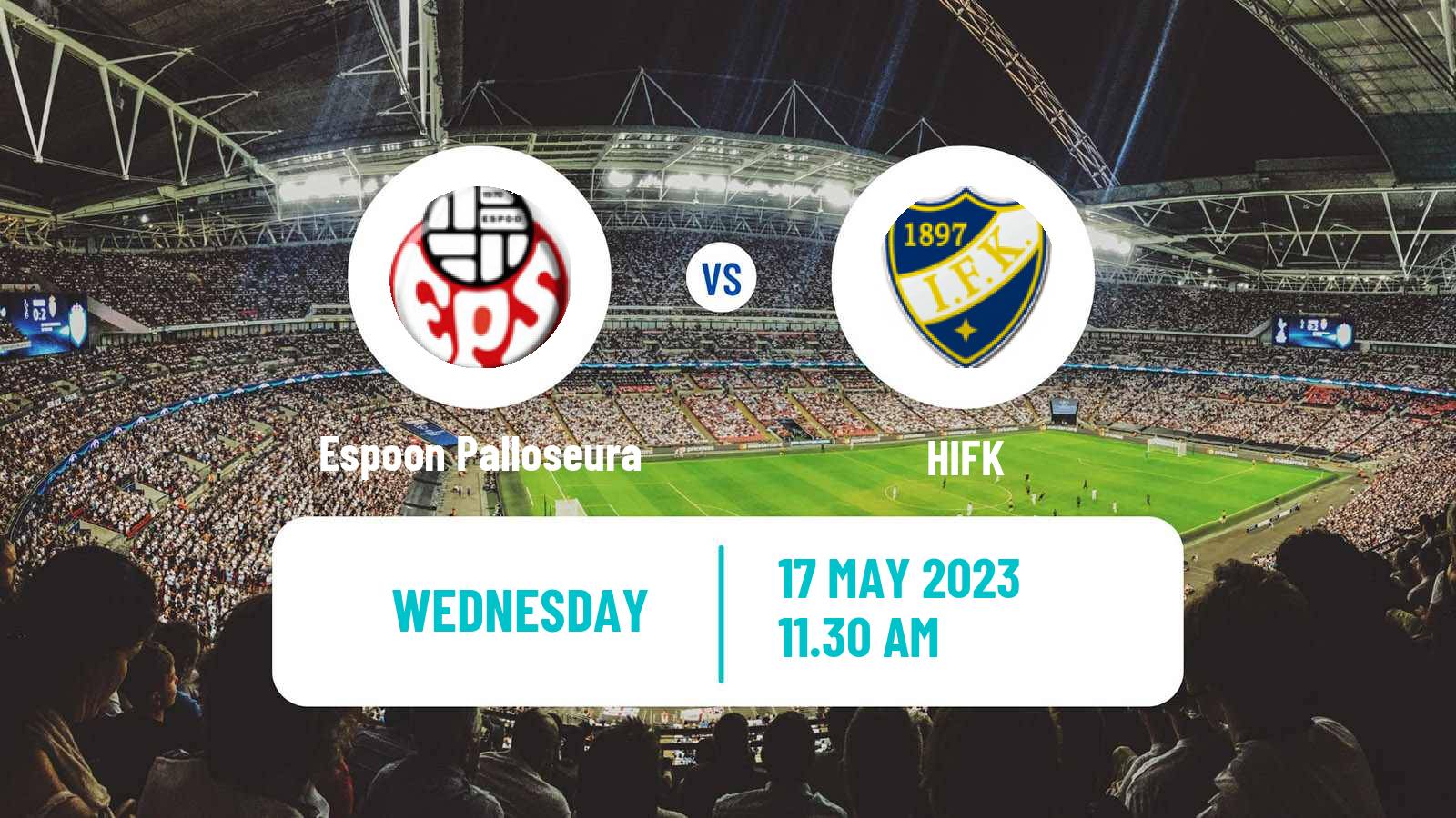 Football Finnish Cup Espoon Palloseura - HIFK