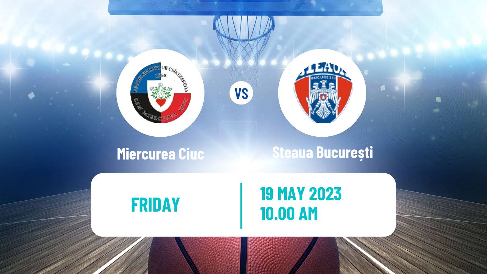 Basketball Romanian Divizia A Basketball Miercurea Ciuc - Steaua București