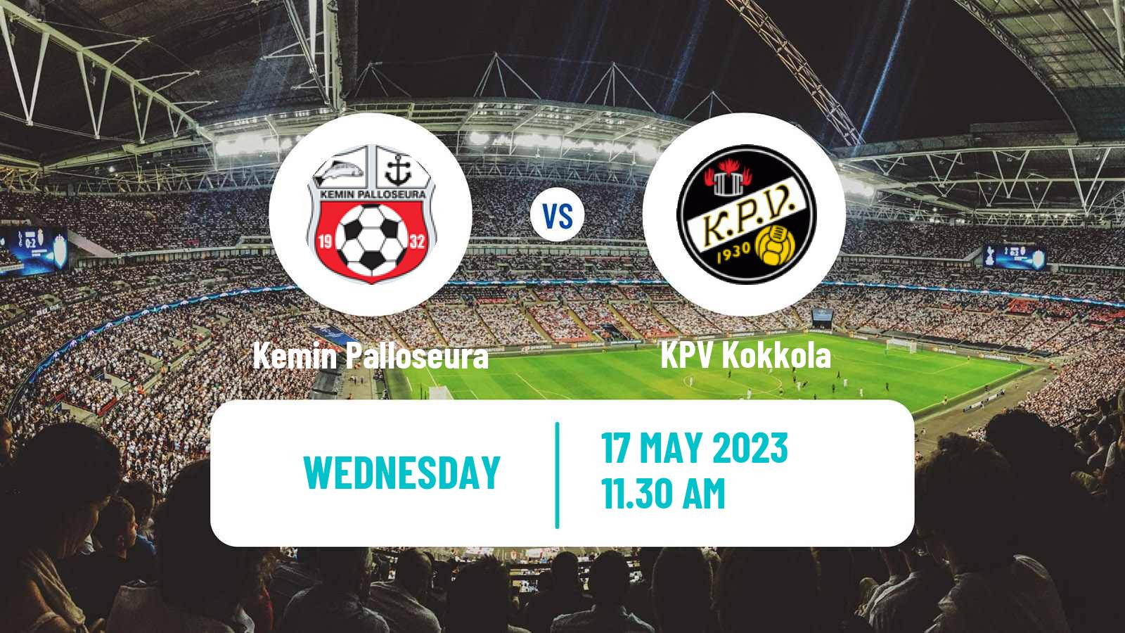 Football Finnish Cup Kemin Palloseura - KPV Kokkola