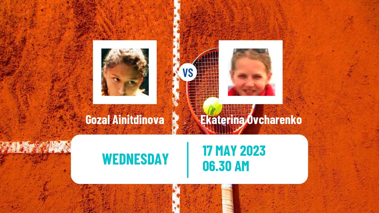 Tennis ITF W25 Kachreti 2 Women Gozal Ainitdinova - Ekaterina Ovcharenko