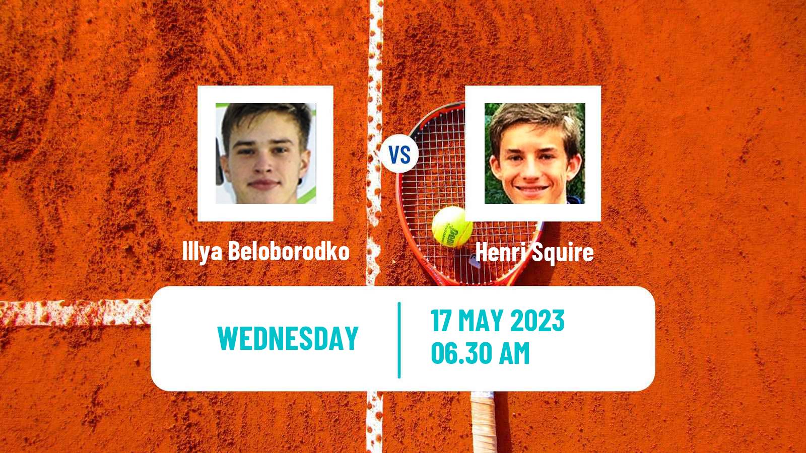 Tennis ITF M25 Prague Men Illya Beloborodko - Henri Squire