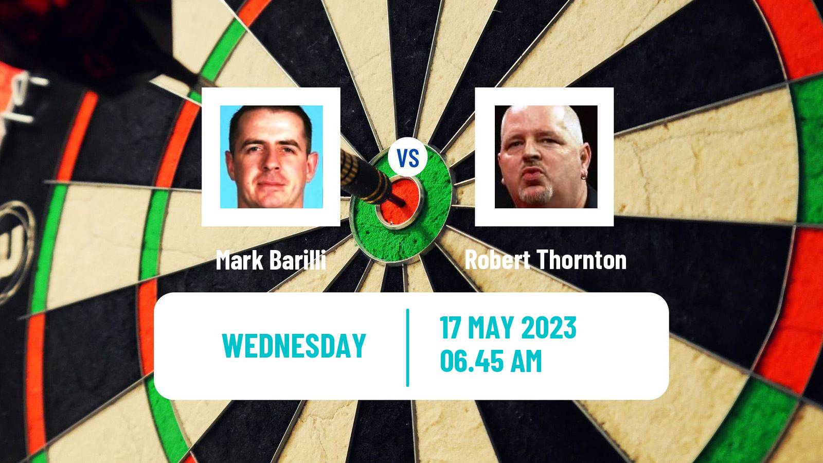 Darts Modus Super Series Mark Barilli - Robert Thornton