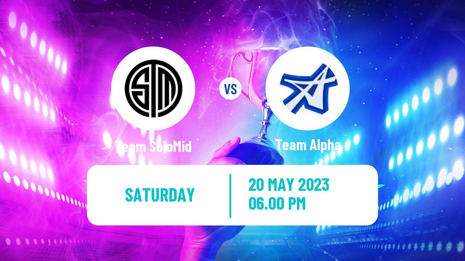 Esports Dota 2 Pro Circuit Season 3 Team SoloMid - Team Alpha