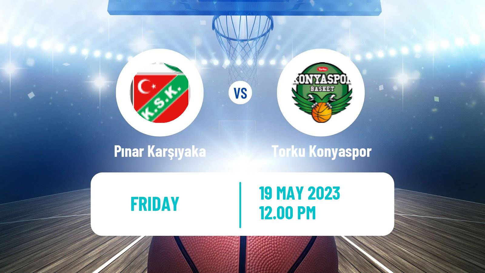 Basketball Turkish Basketball Super Ligi Karşıyaka - Konyaspor