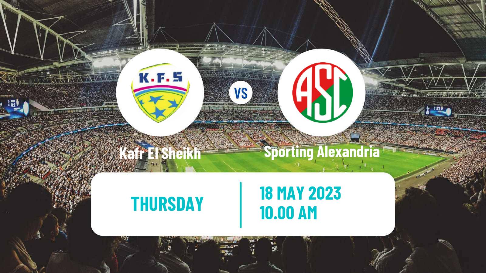 Soccer Egyptian Division 2 - Group C Kafr El Sheikh - Sporting Alexandria