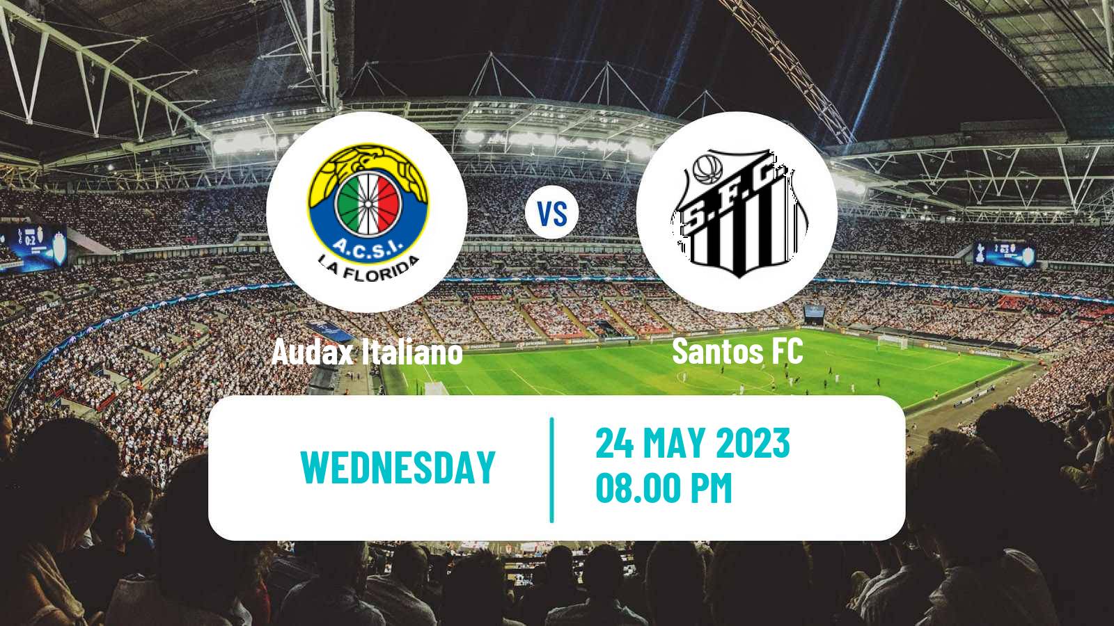 Soccer Copa Sudamericana Audax Italiano - Santos
