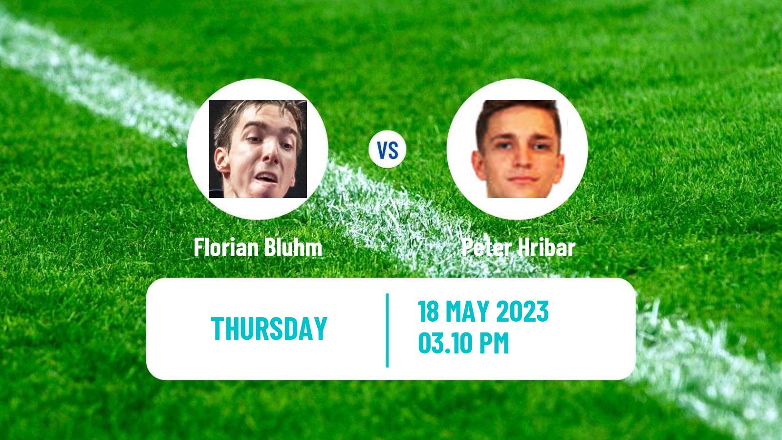 Table tennis Challenger Series Men Florian Bluhm - Peter Hribar