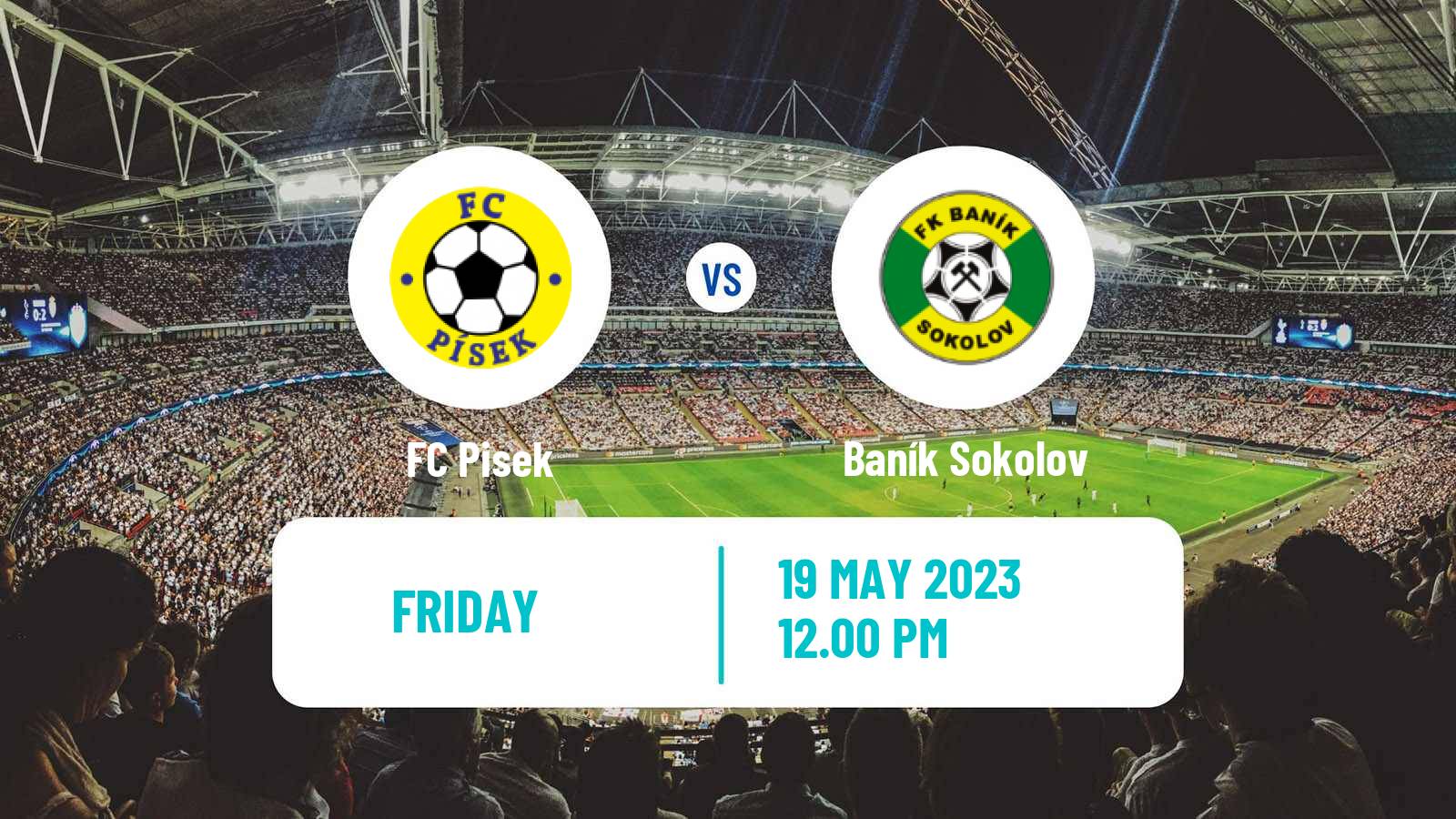 Soccer Czech CFL Group A Pisek - Baník Sokolov