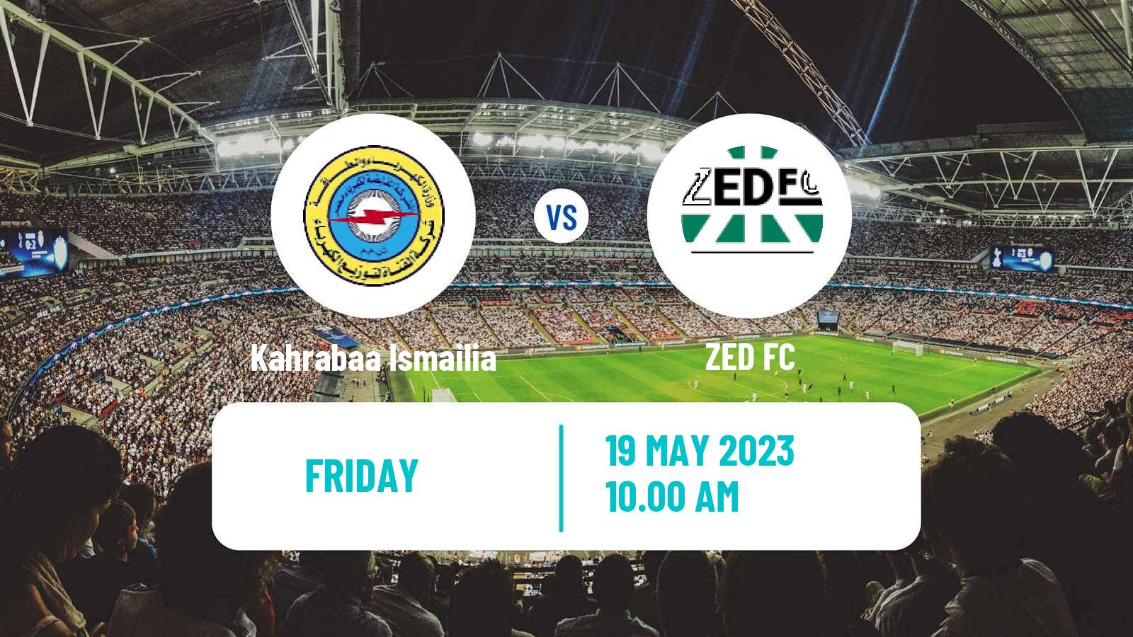 Soccer Egyptian Division 2 - Group B Kahrabaa Ismailia - ZED