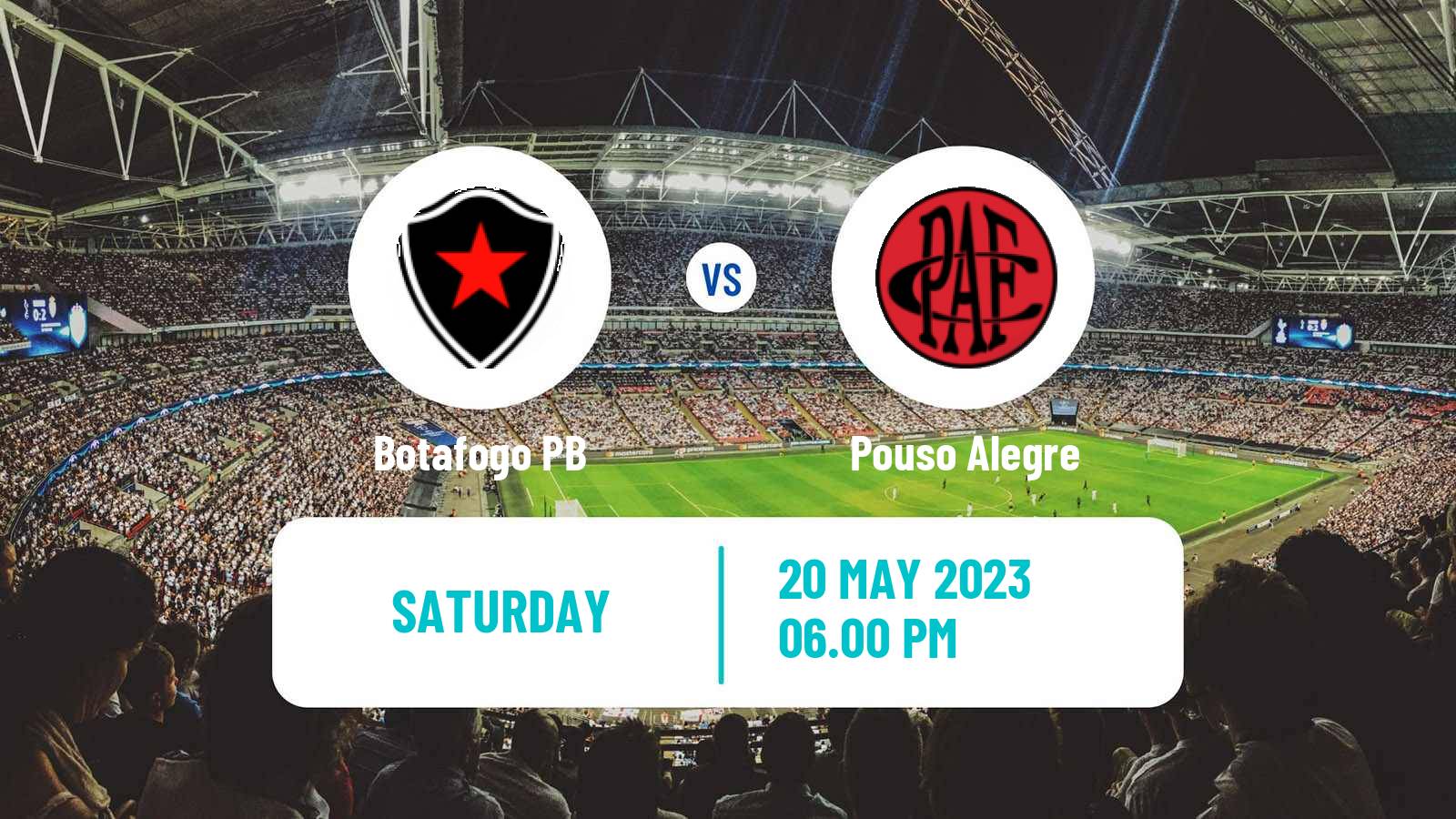 Soccer Brazilian Serie C Botafogo PB - Pouso Alegre