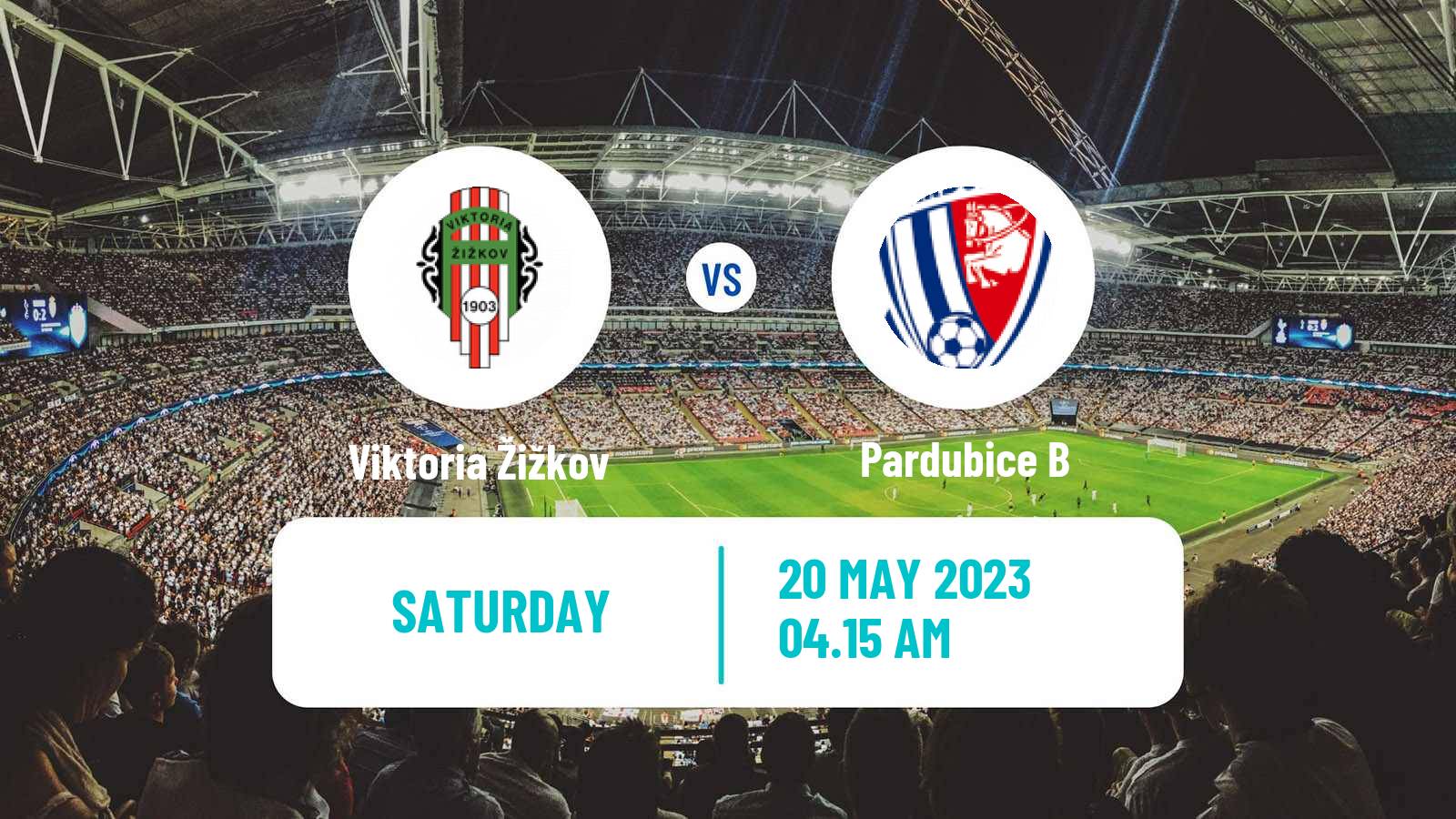 Soccer Czech CFL Group B Viktoria Žižkov - Pardubice B