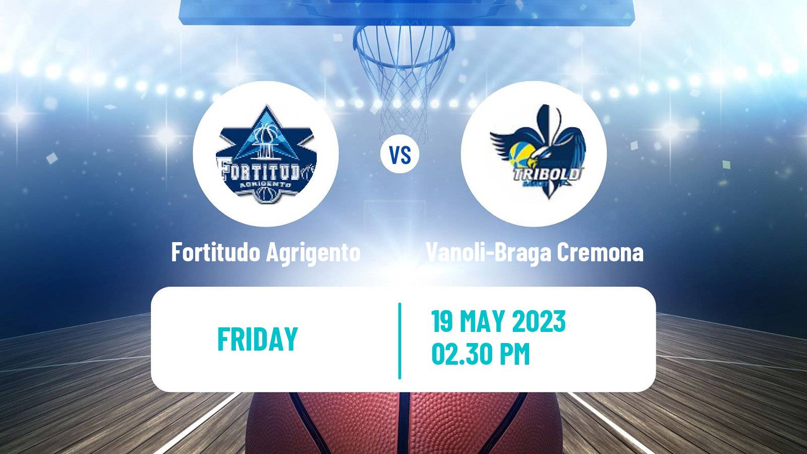 Basketball Italian Serie A2 Basketball Fortitudo Agrigento - Vanoli-Braga Cremona