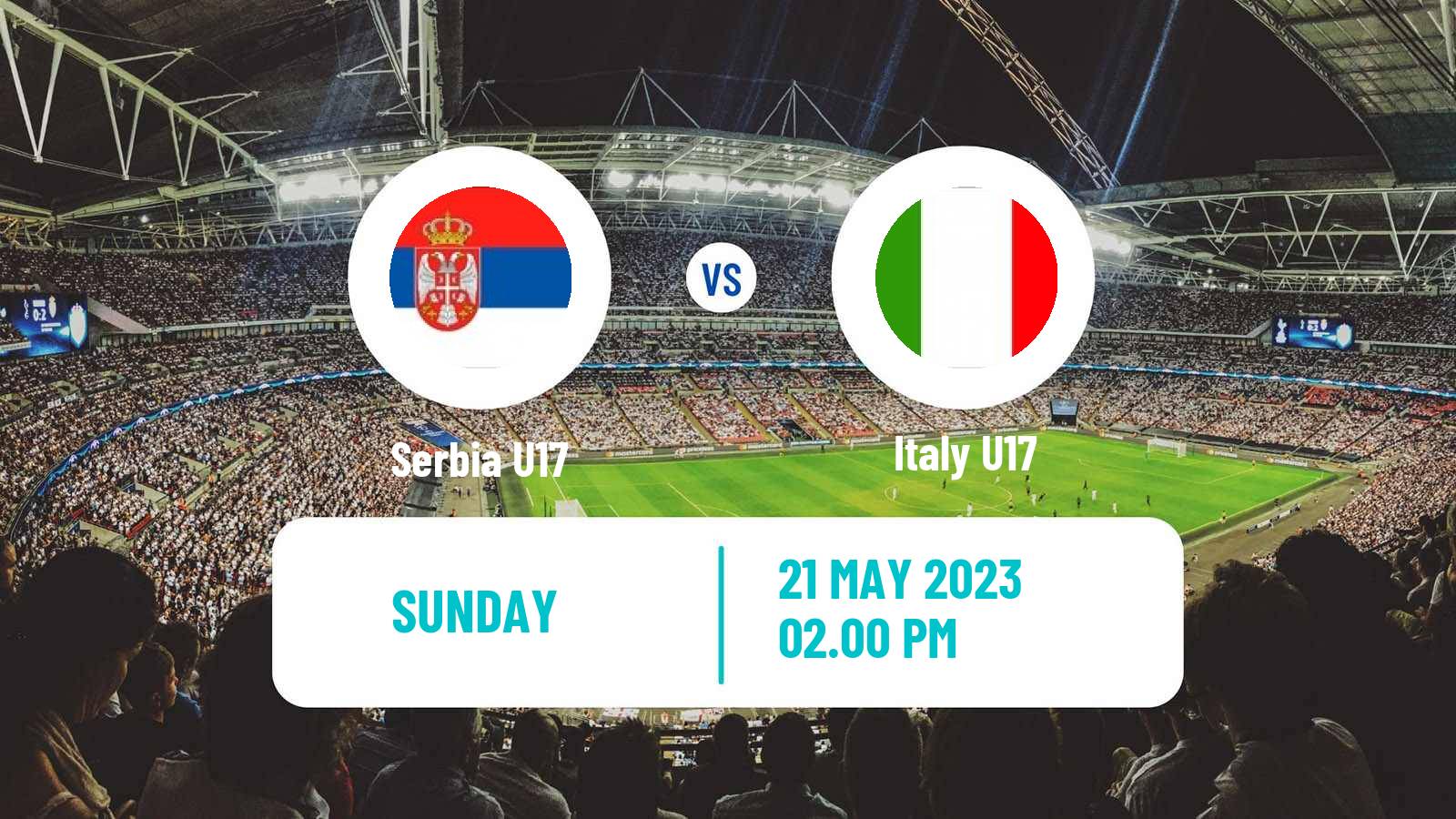 Soccer UEFA Euro U17 Serbia U17 - Italy U17
