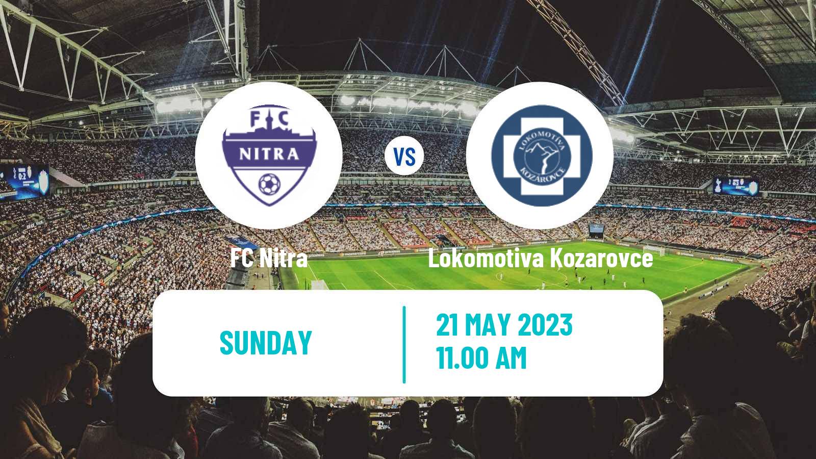 Soccer Slovak 4 Liga West Nitra - Lokomotiva Kozarovce