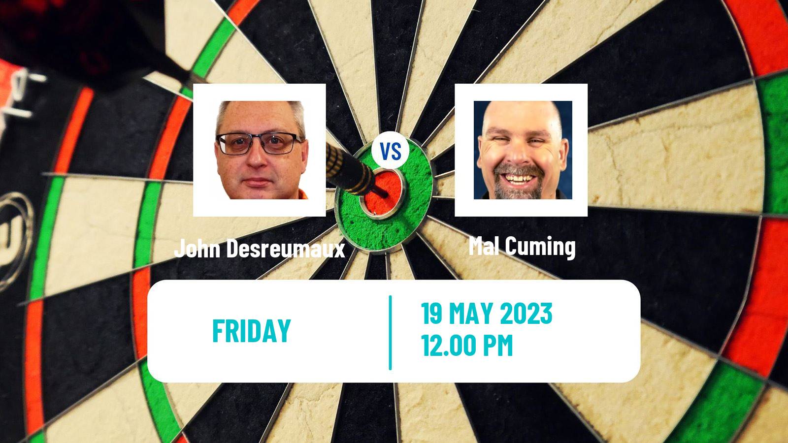Darts Modus Super Series John Desreumaux - Mal Cuming