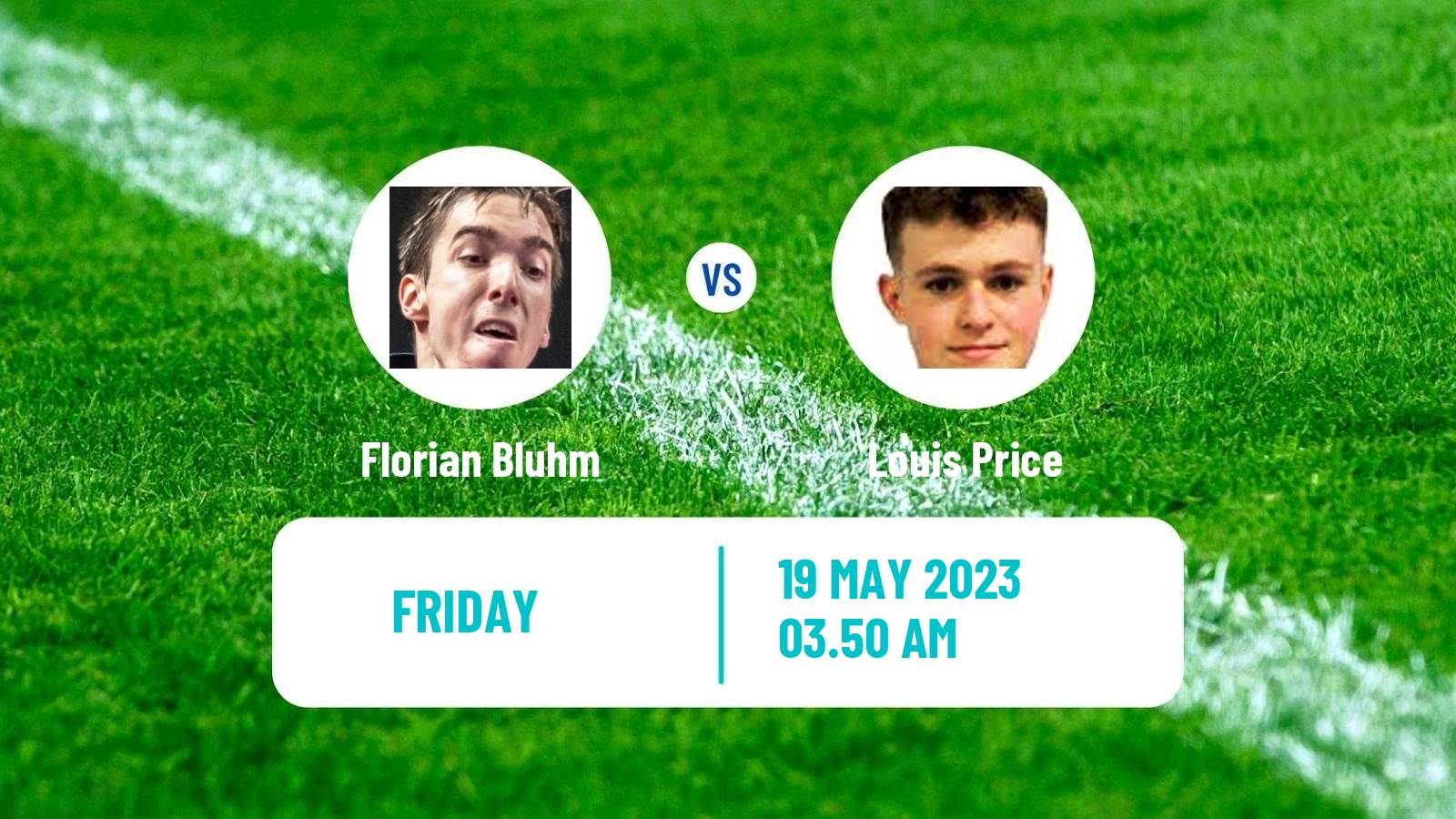 Table tennis Challenger Series Men Florian Bluhm - Louis Price
