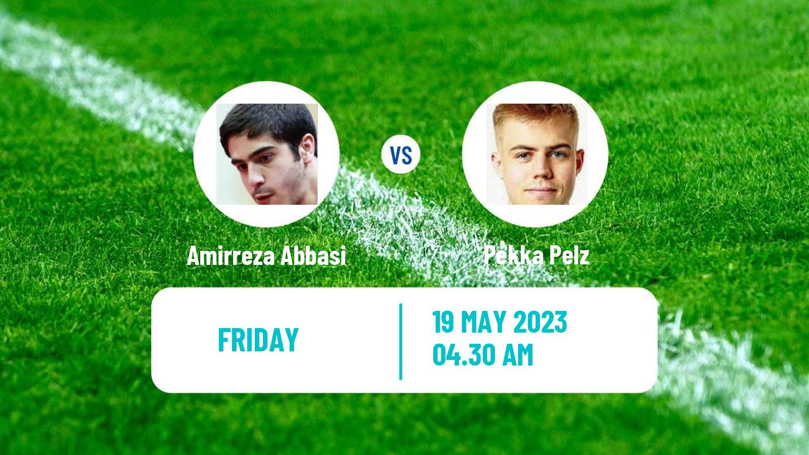 Table tennis Challenger Series Men Amirreza Abbasi - Pekka Pelz