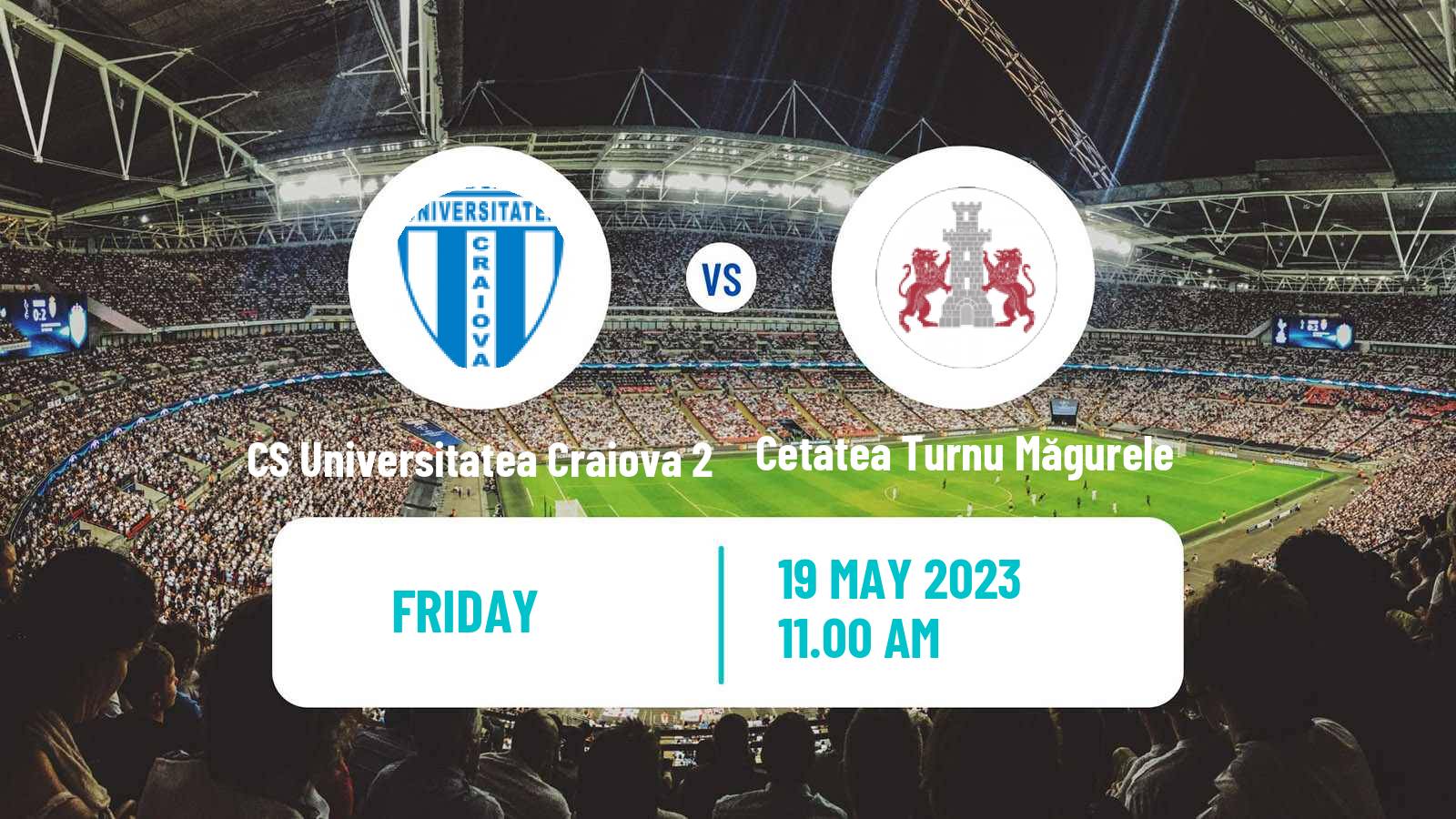 Soccer Romanian Liga 3 - Seria 6 CS Universitatea Craiova 2 - Cetatea Turnu Măgurele