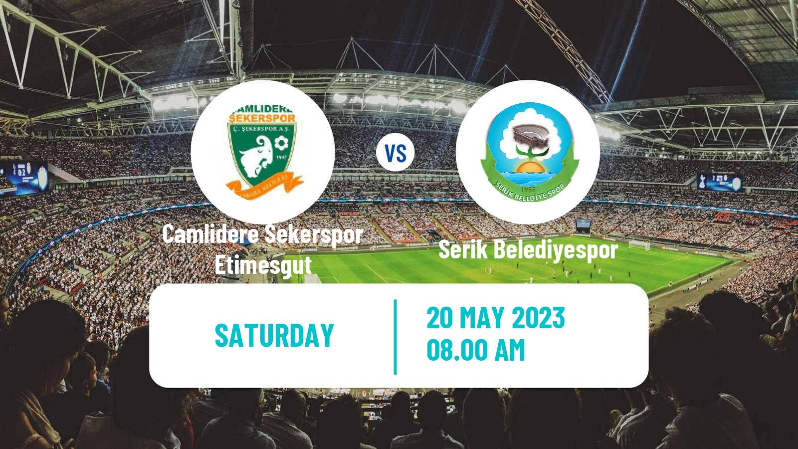 Soccer Turkish Second League Red Group Etimesgut - Serik Belediyespor