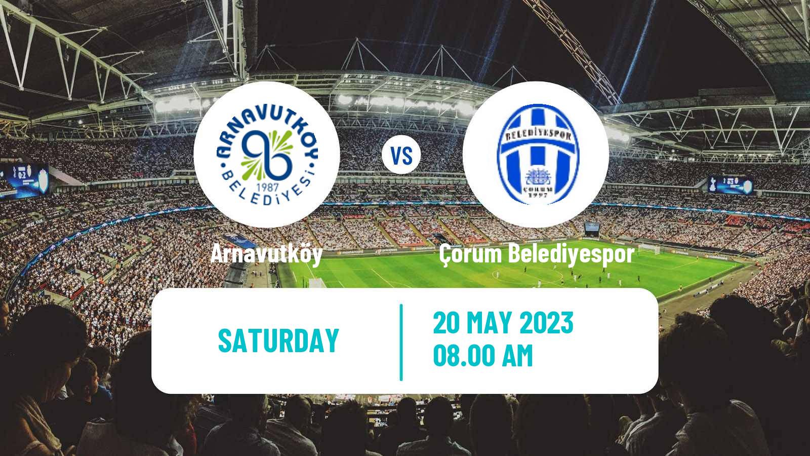 Soccer Turkish Second League White Group Arnavutköy - Çorum