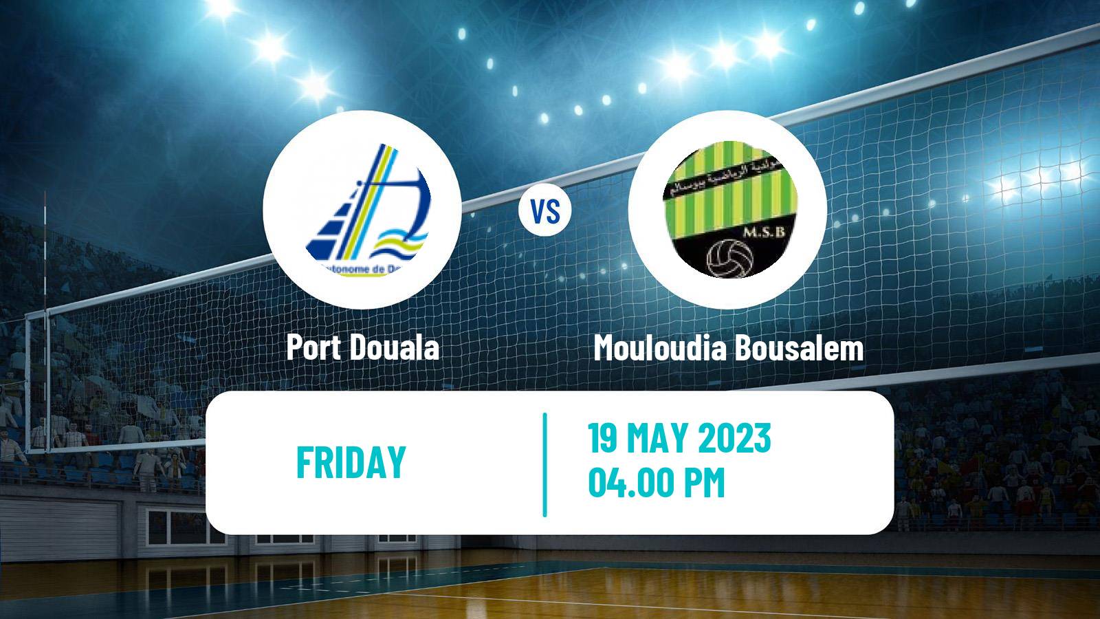Volleyball African Club Championship Volleyball Port Douala - Mouloudia Bousalem