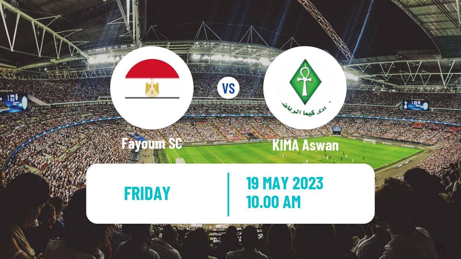 Soccer Egyptian Division 2 - Group A Fayoum - KIMA Aswan