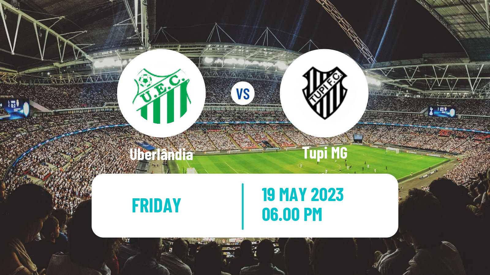 Soccer Brazilian Campeonato Mineiro 2 Uberlândia - Tupi MG