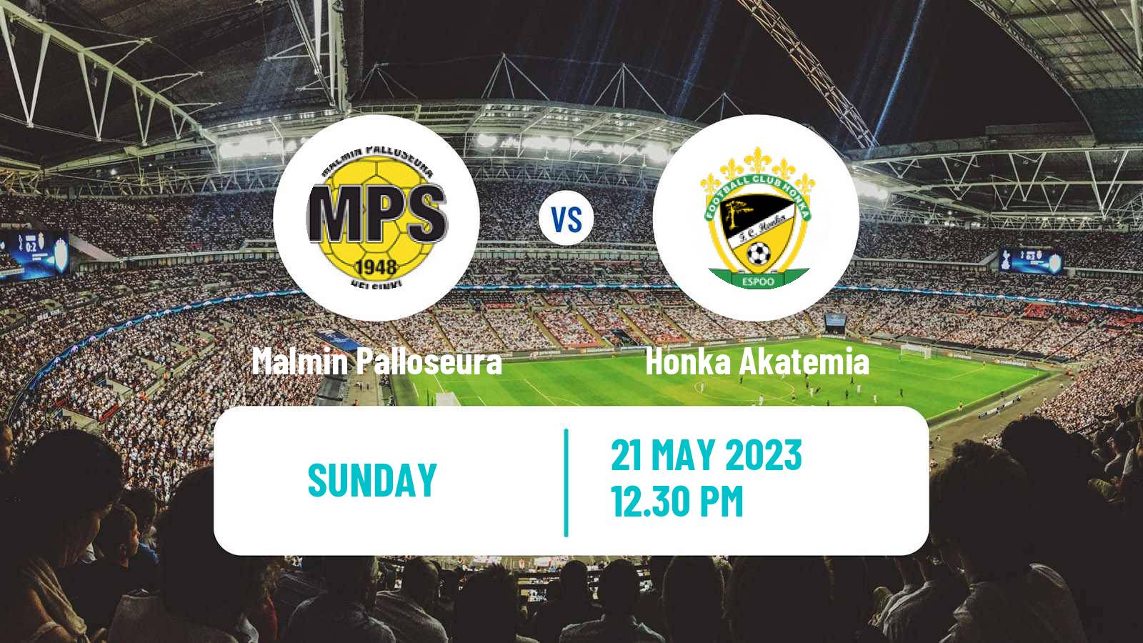 Football Finnish Cup Malmin Palloseura - Honka Akatemia