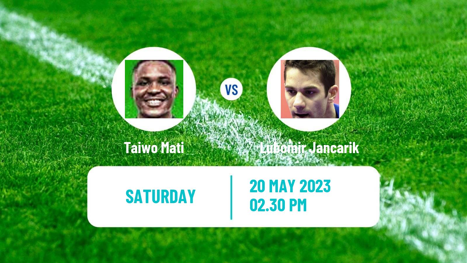 Table tennis World Championships Men Taiwo Mati - Lubomir Jancarik