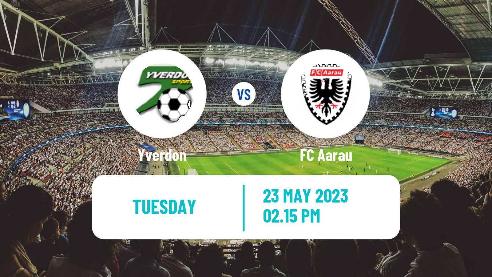 Soccer Swiss Challenge League Yverdon - Aarau