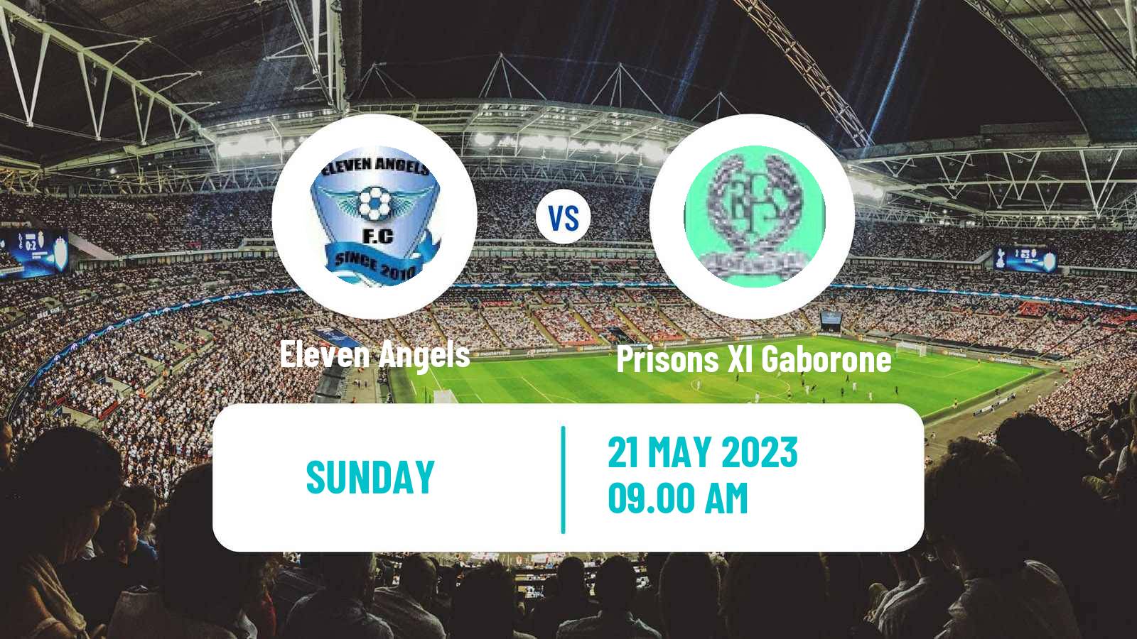 Soccer Botswana Premier League Eleven Angels - Prisons XI Gaborone