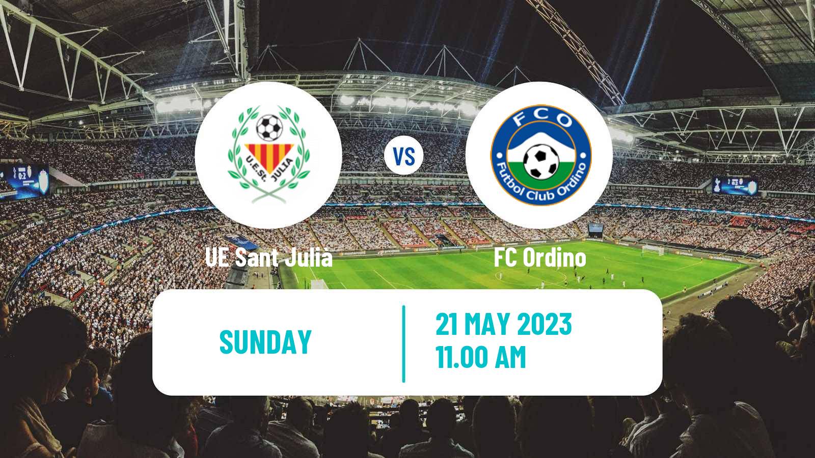 Soccer Andorra Primera Divisio UE Sant Julià - Ordino