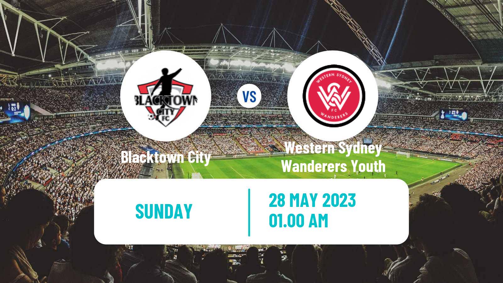 Football Australian NPL NSW Blacktown City - Western Sydney Wanderers Youth