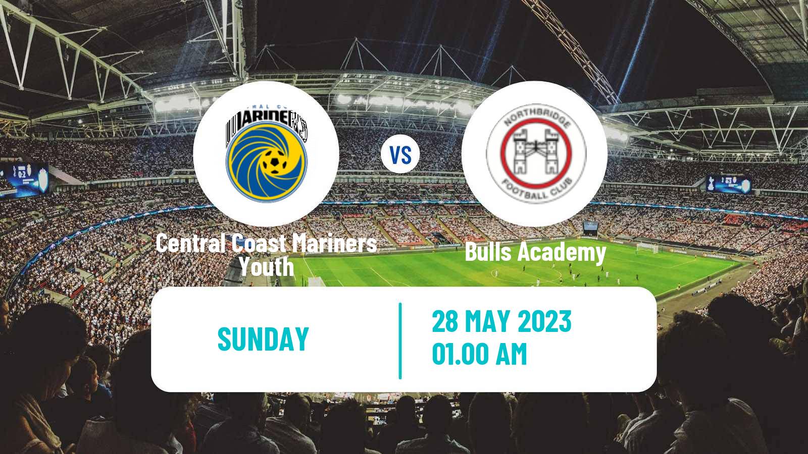 Football Australian NPL NSW Central Coast Mariners Youth - Bulls Academy