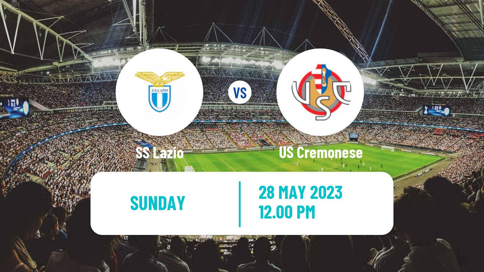 Football Italian Serie A Lazio - Cremonese