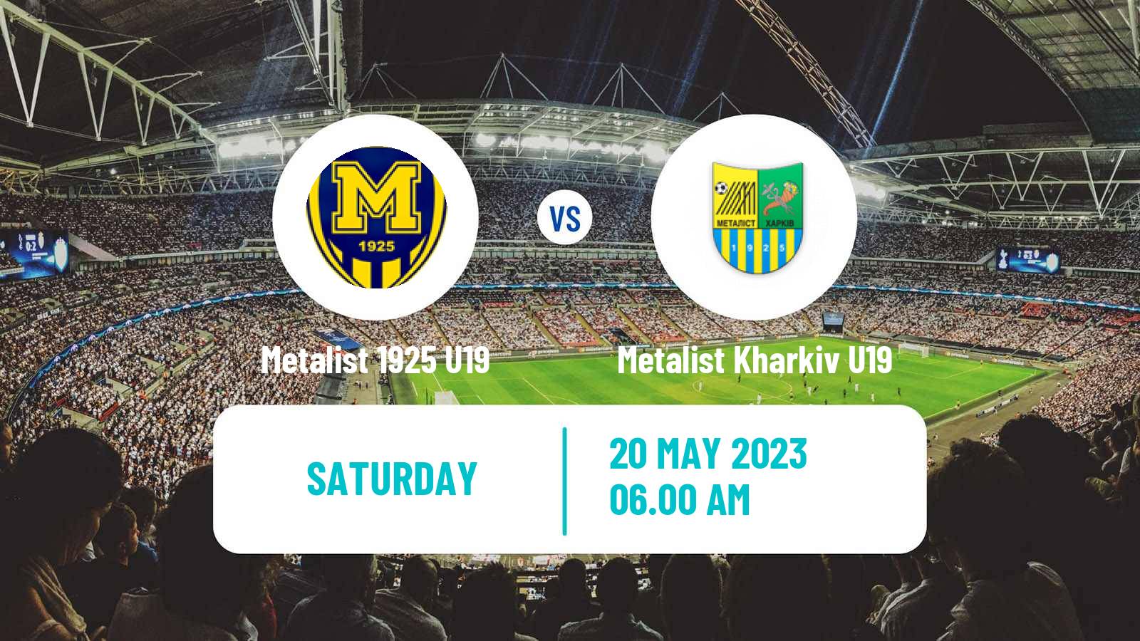 Soccer Ukranian Youth League Metalist 1925 U19 - Metalist Kharkiv U19