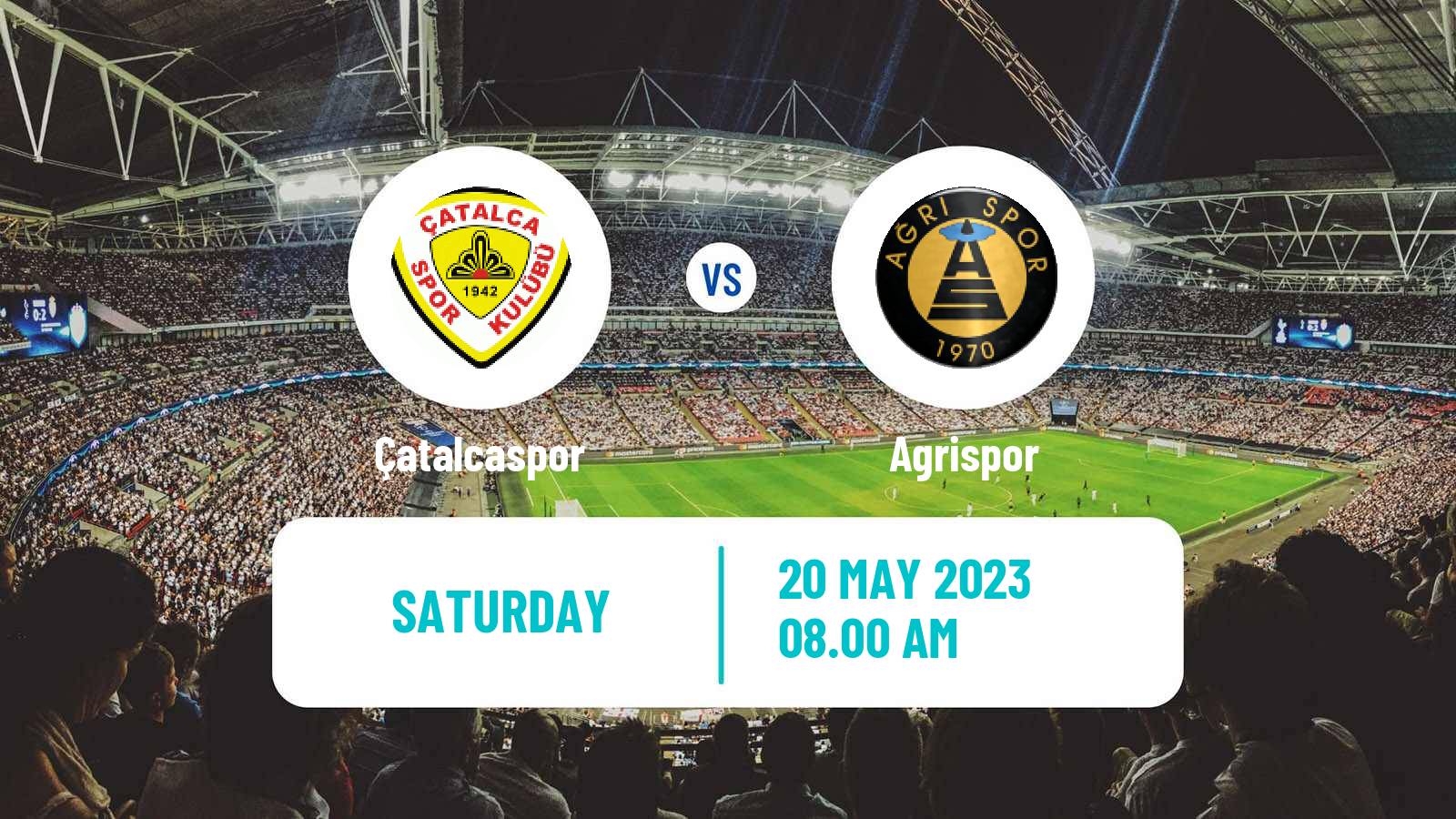 Soccer Turkish 3 Lig Group 1 Çatalcaspor - Agrispor