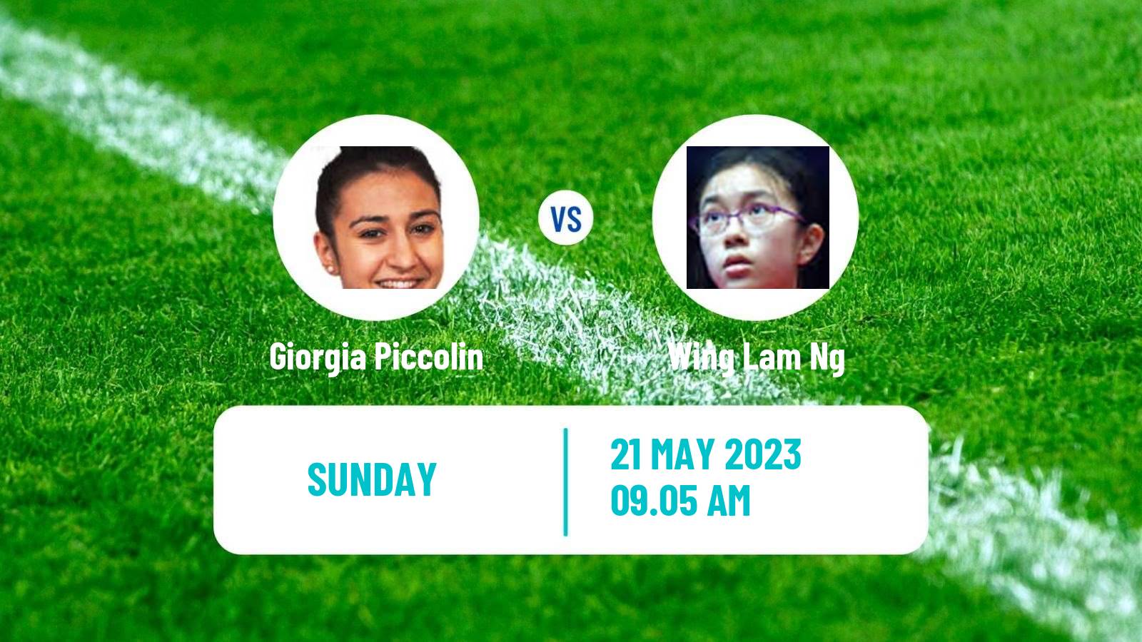 Table tennis World Championships Women Giorgia Piccolin - Wing Lam Ng