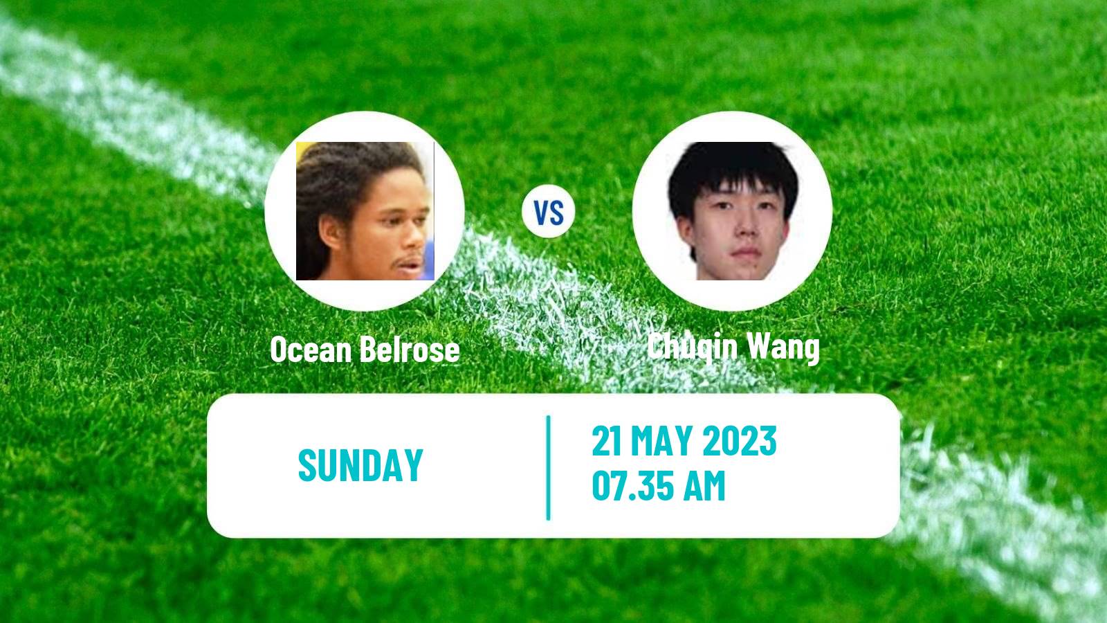 Table tennis World Championships Men Ocean Belrose - Chuqin Wang