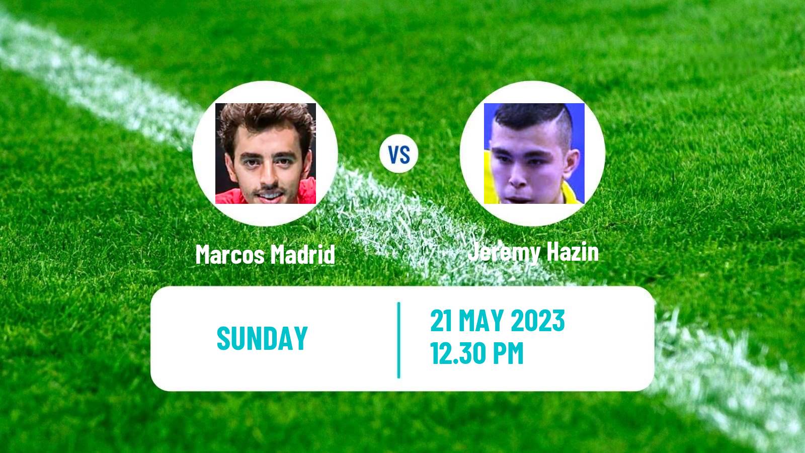 Table tennis World Championships Men Marcos Madrid - Jeremy Hazin