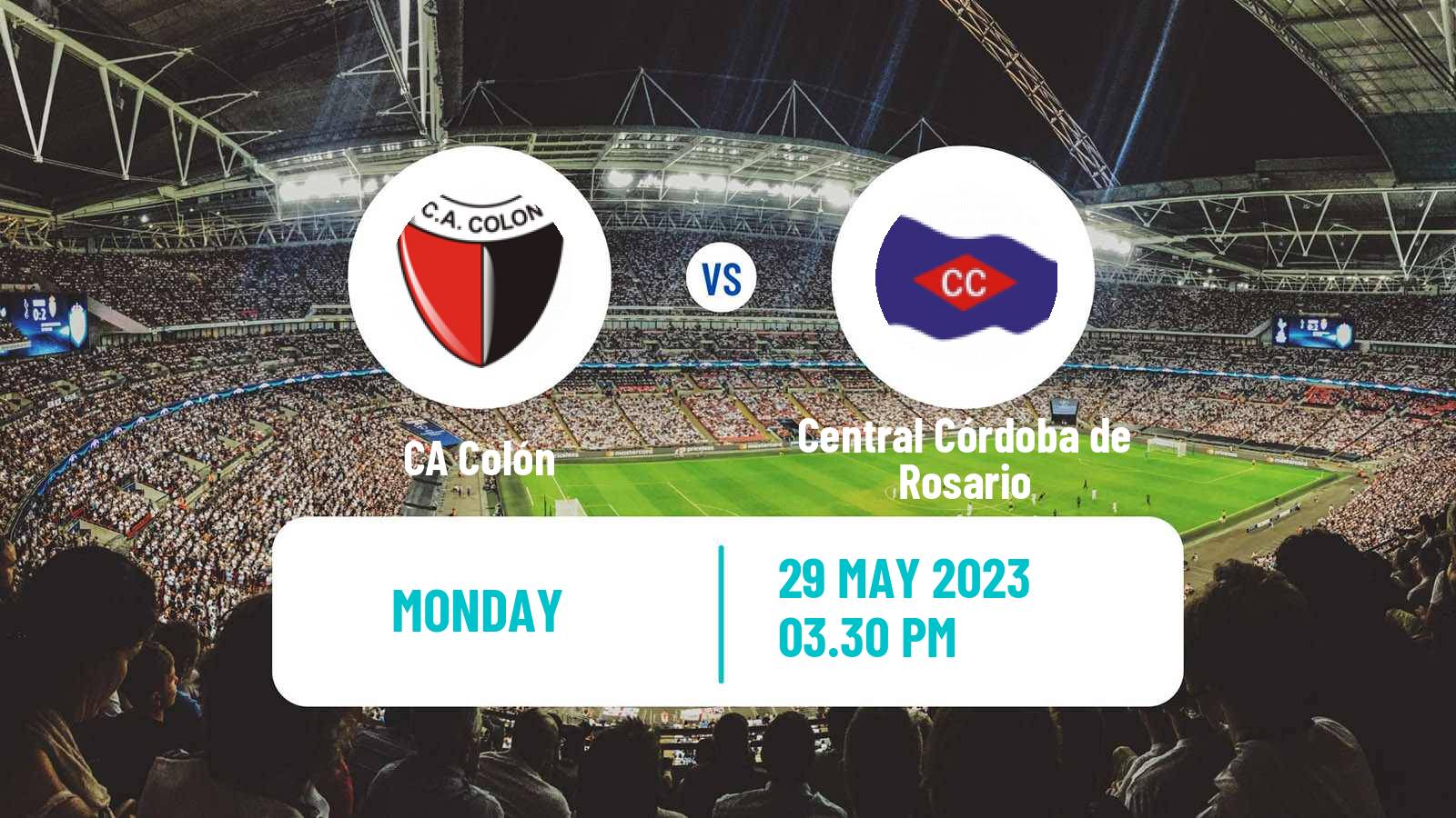 Soccer Argentinian Liga Profesional Colón - Central Córdoba de Rosario