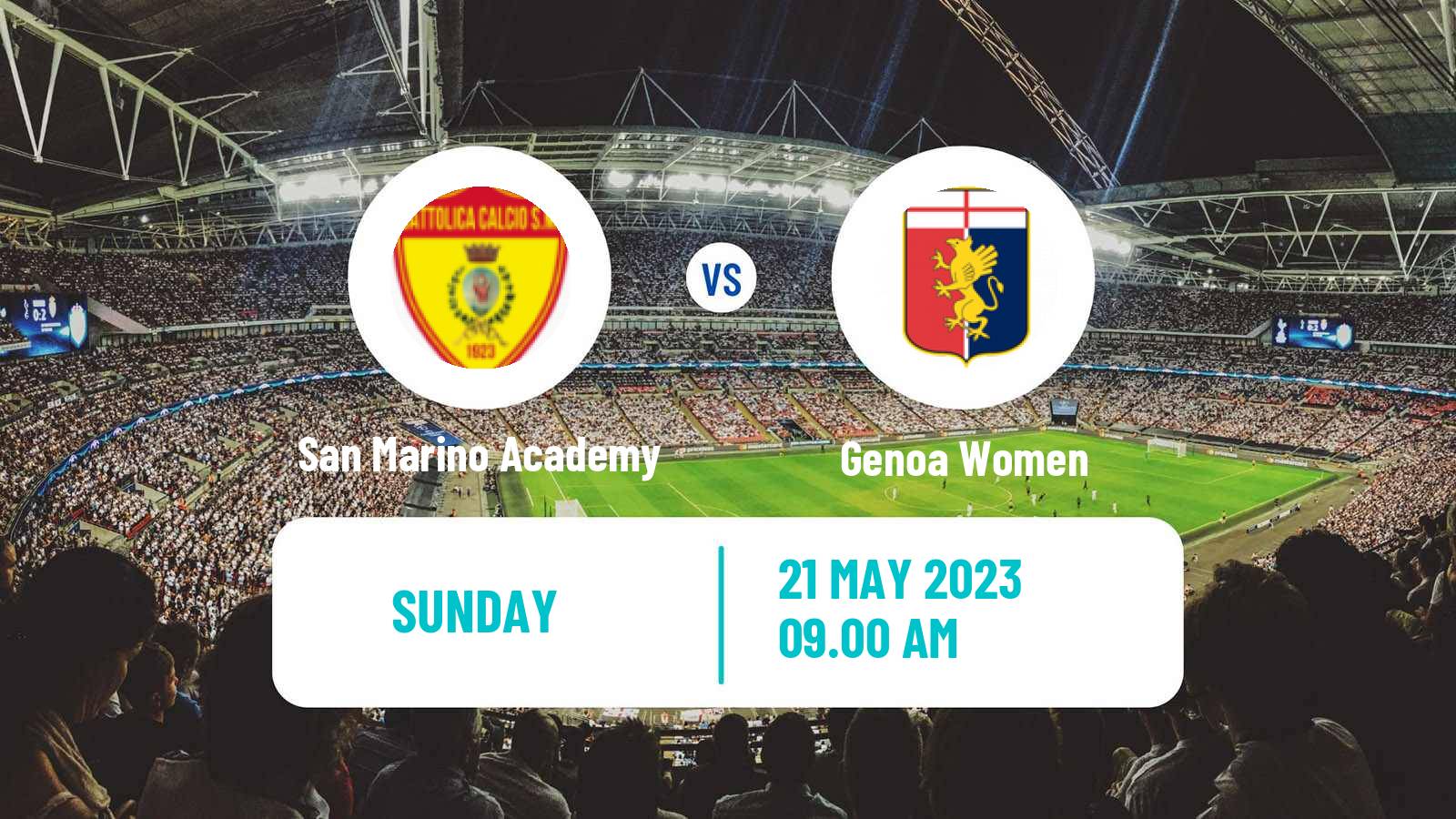 Soccer Italian Serie B Women San Marino Academy - Genoa