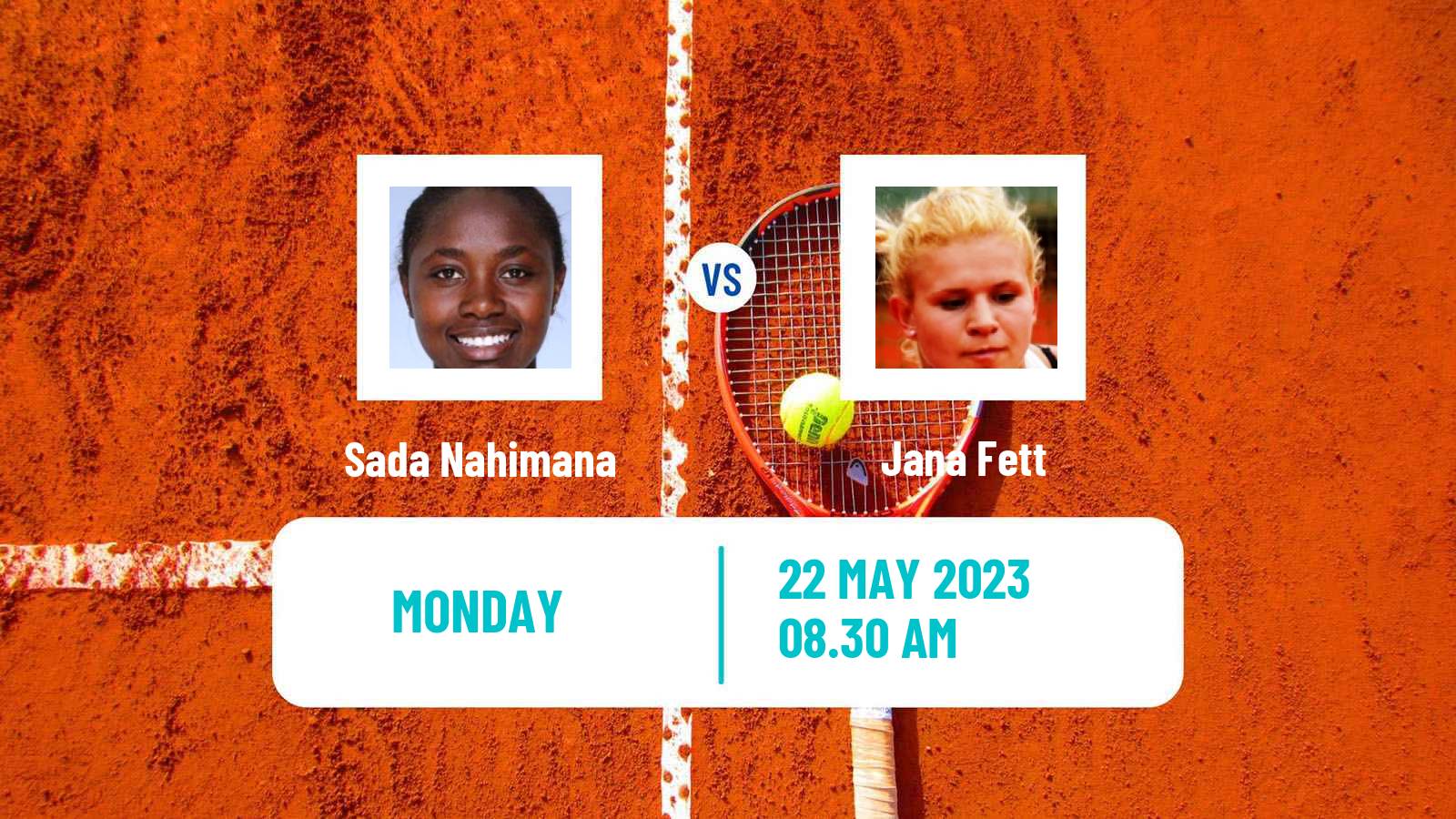 Tennis WTA Rabat Sada Nahimana - Jana Fett