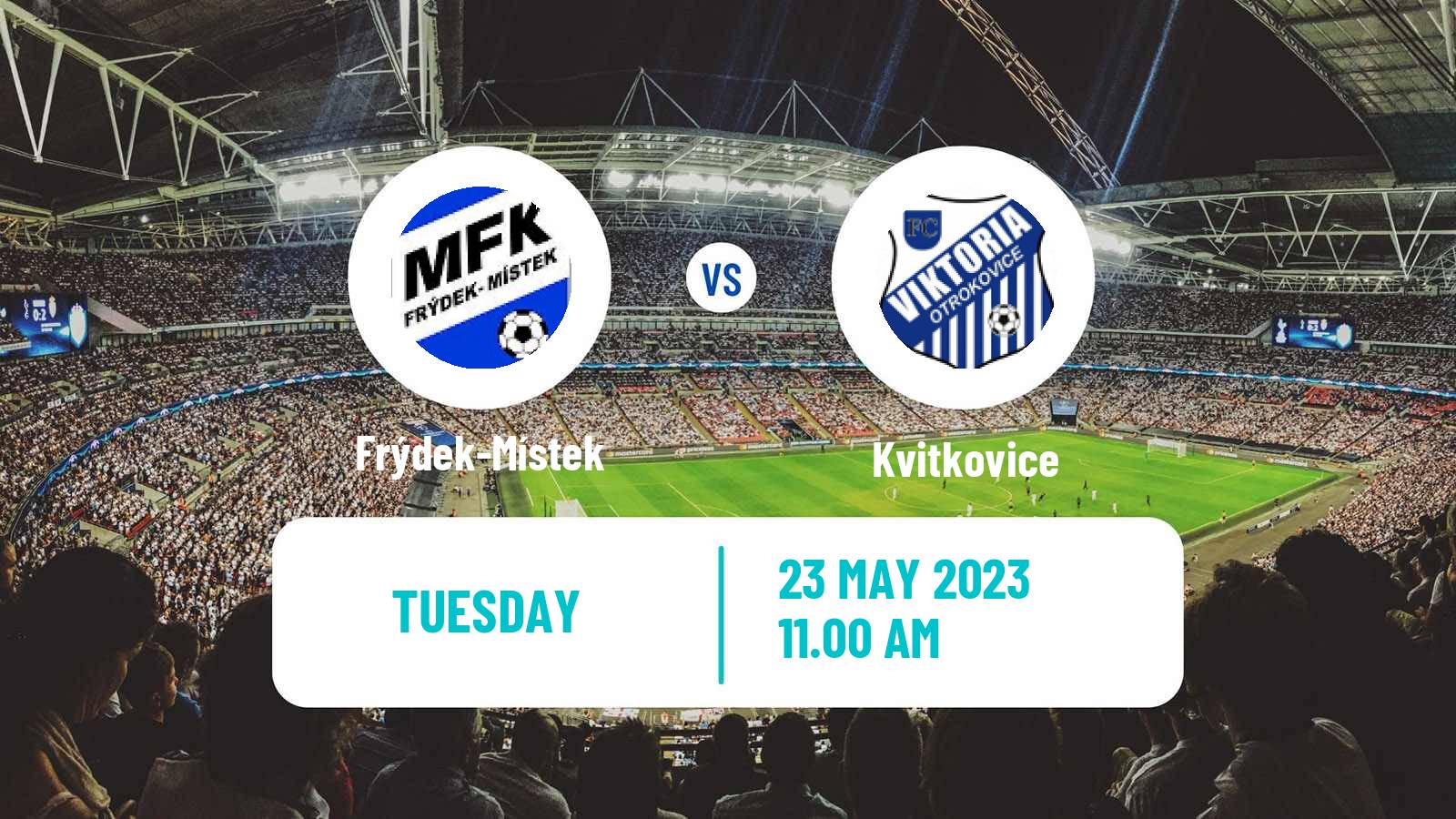 Soccer Czech MSFL Frýdek-Místek - Kvitkovice